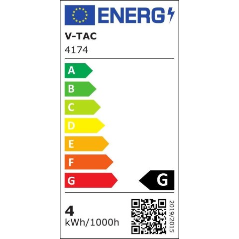 Żarówka LED V-TAC 4W E14 P45 Kulka VT-1819 4000K 320lm Żarówka LED V-TAC 4W E14 P45 Kulka VT-1819 4000K 320lm