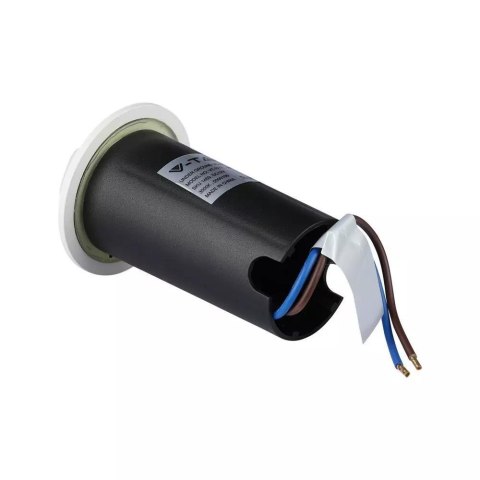 Oprawa Gruntowa Ogrodowa Najazdowa 1W LED Biała 2-Stronna IP67 V-TAC VT-1161 3000K 10lm Oprawa Gruntowa Ogrodowa Najazdowa 1W LED Biała 2-Stronna IP67 V-TAC VT-1161 3000K 10lm