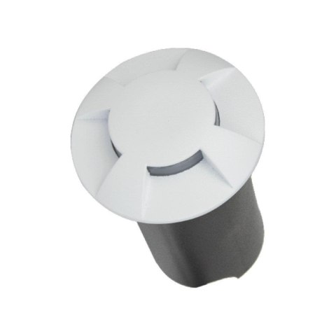 Oprawa Gruntowa Ogrodowa Najazdowa 1W LED Biała 4-stronna IP67 V-TAC VT-1171 3000K 10lm Oprawa Gruntowa Ogrodowa Najazdowa 1W LED Biała 4-stronna IP67 V-TAC VT-1171 3000K 10lm