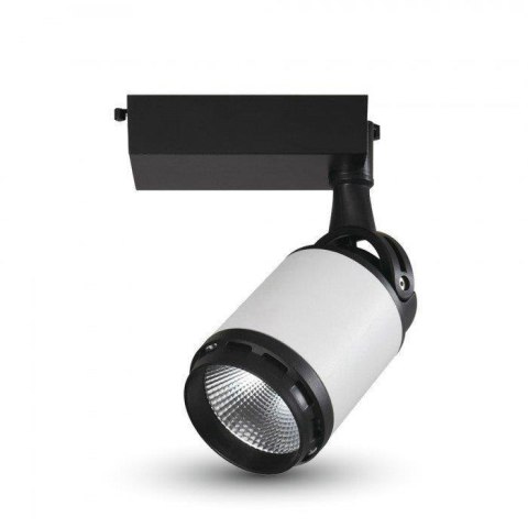 Oprawa LED V-TAC Szynosystem 3F 10W 24st Czarny Biały VT-4512 6400K 800lm Oprawa LED V-TAC Szynosystem 3F 10W 24st Czarny Biały VT-4512 6400K 800lm