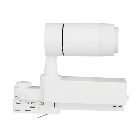 Oprawa LED V-TAC Szynosystem 3F 15W Biała Bluetooth Barwa CCT 16-53st VT-7715-W 650lm