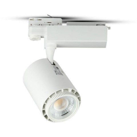 Oprawa LED V-TAC Szynosystem 3F 35W COB Biały VT-4745-W 2700K-6400K 1450lm 5 Lat Gwarancji Oprawa LED V-TAC Szynosystem 3F 35W COB Biały VT-4745-W 2700K-6400K 1450lm 5 Lat Gwarancji
