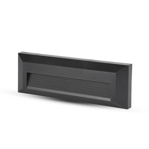 Oprawa Schodowa 3W LED V-TAC Czarny Prostokąt 230V IP65 VT-1162 4000K 110lm Oprawa Schodowa 3W LED V-TAC Czarny Prostokąt 230V IP65 VT-1162 4000K 110lm