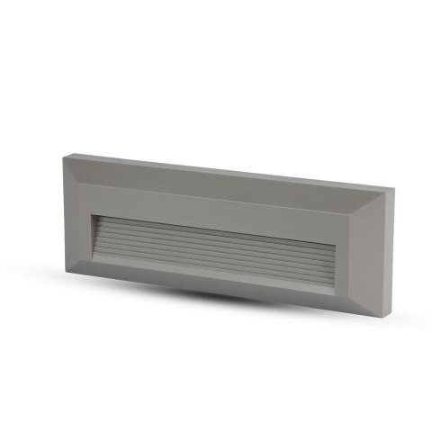 Oprawa Schodowa 3W LED V-TAC Szary Prostokąt 230V IP65 VT-1162 3000K 110lm Oprawa Schodowa 3W LED V-TAC Szary Prostokąt 230V IP65 VT-1162 3000K 110lm