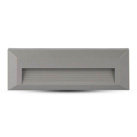 Oprawa Schodowa 3W LED V-TAC Szary Prostokąt 230V IP65 VT-1162 3000K 110lm Oprawa Schodowa 3W LED V-TAC Szary Prostokąt 230V IP65 VT-1162 3000K 110lm