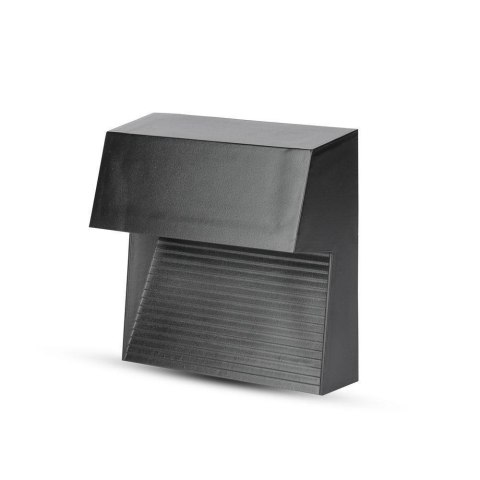 Oprawa Ścienna Elewacyjna 3W LED V-TAC Czarny Kwadrat 230V IP65 VT-1172-B 3000K 210lm Oprawa Ścienna Elewacyjna 3W LED V-TAC Czarny Kwadrat 230V IP65 VT-1172-B 3000K 210lm