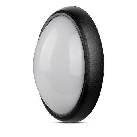 Plafon 12W LED V-TAC Owal Czarna IP54 VT-8010-B 3000K 840lm Plafon 12W LED V-TAC Owal Czarna IP54 VT-8010-B 3000K 840lm