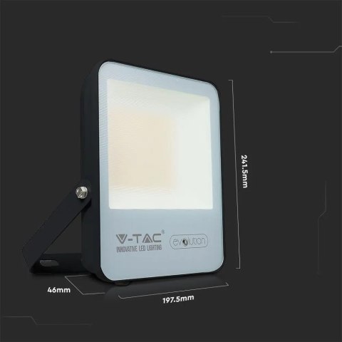 Projektor LED V-TAC 50W Czarny EVOLUTION 160Lm/W VT-4961 4000K 8000lm 5 Lat Gwarancji Projektor LED V-TAC 50W Czarny EVOLUTION 160Lm/W VT-4961 4000K 8000lm 5 Lat Gwarancji