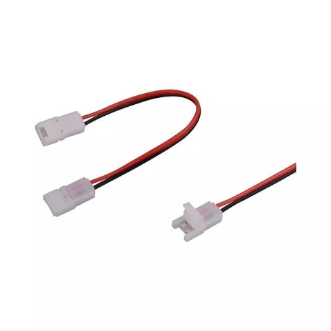 Konektor Złączka Taśm LED V-TAC Taśma-Przewód-Taśma do Taśm i Pasków LED Gęste i Zwykłe 8mm Konektor Złączka Taśm LED V-TAC Taśma-Przewód-Taśma do Taśm i Pasków LED Gęste i Zwykłe 8mm