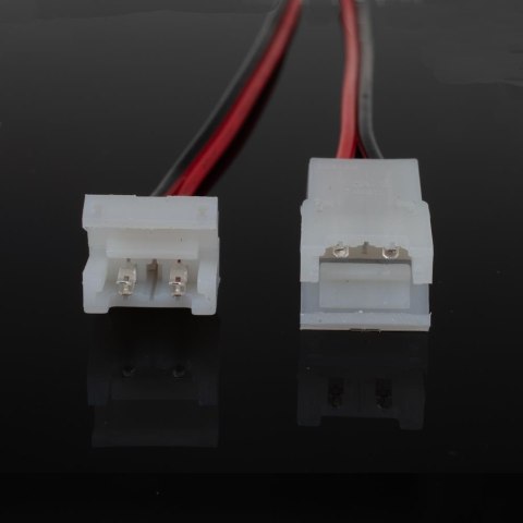 Konektor Złączka Taśm LED V-TAC Taśma-Przewód-Taśma do Taśm i Pasków LED Gęste i Zwykłe 8mm Konektor Złączka Taśm LED V-TAC Taśma-Przewód-Taśma do Taśm i Pasków LED Gęste i Zwykłe 8mm