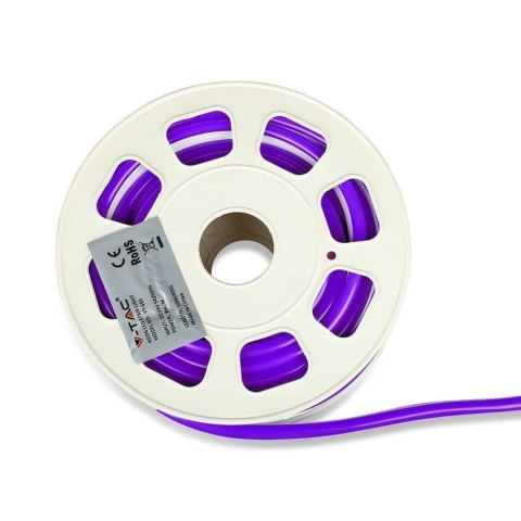 Neon Flex 24V 10mb 8W/m V-TAC VT-555 Kolor Fioletowy 320lm