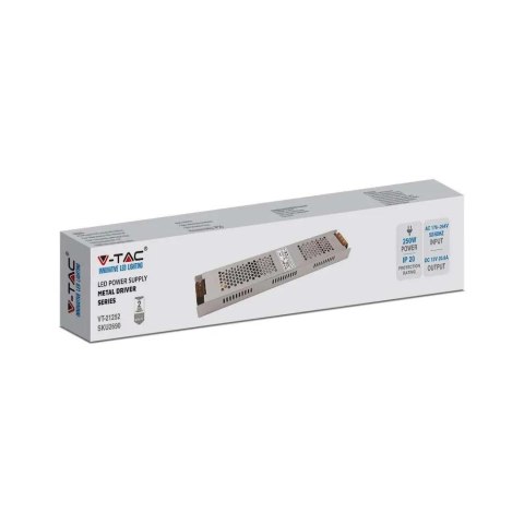 Zasilacz LED V-TAC 250W 12V 20.8A Modułowy SLIM VT-21252 Zasilacz LED V-TAC 250W 12V 20.8A Modułowy SLIM VT-21252
