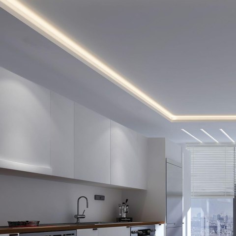 Zestaw LED V-TAC Taśma 420LED/m COB 24V 10W/m Zasilacz 24V 78W (2649+3272) 3000K 1000lm