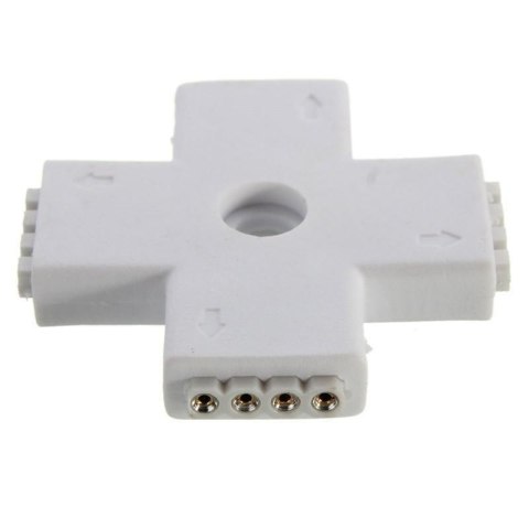 Konektor Złączka Taśm LED V-TAC Strip 5050 Cross Type Konektor Złączka Taśm LED V-TAC Strip 5050 Cross Type
