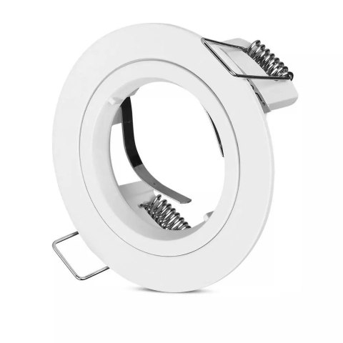 Oczko V-TAC Aluminiowe Odlew GU10 Okrągłe Białe VT-774-WH Oczko V-TAC Aluminiowe Odlew GU10 Okrągłe Białe VT-774-WH