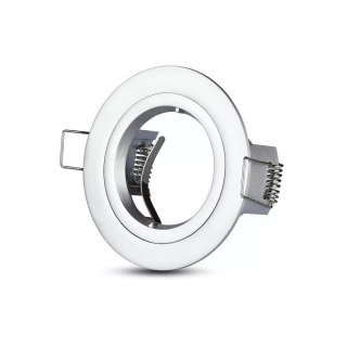 Oczko V-TAC Aluminiowe Odlew GU10 Okrągłe Srebrno Szary VT-774-MG