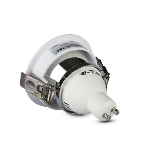 Oczko V-TAC GU10 Asymetryczne Wpuszczane Białe/Chrom Okrągłe VT-874-WC 3 Lata Gwarancji Oczko V-TAC GU10 Asymetryczne Wpuszczane Białe/Chrom Okrągłe VT-874-WC 3 Lata Gwarancji