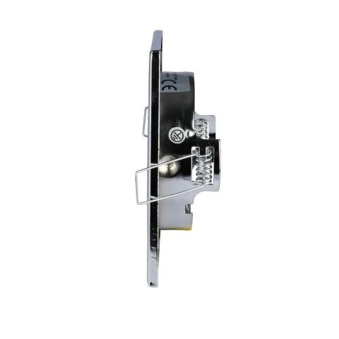 Oczko V-TAC GU10 Kwadrat Ruchome Chrom VT-7227SQ-SS Oczko V-TAC GU10 Kwadrat Ruchome Chrom VT-7227SQ-SS