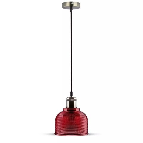 Oprawa Zwieszana V-TAC LOFT Szkło Czerwony fi145 VT-7150 5 Lat Gwarancji Oprawa Zwieszana V-TAC LOFT Szkło Czerwony fi145 VT-7150 5 Lat Gwarancji