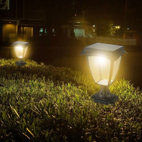 Słupek Ogrodowy Solarny V-TAC 2W LED IP44 25cm VT-983 3000K+6000K 110lm 3 Lata Gwarancji Słupek Ogrodowy Solarny V-TAC 2W LED IP44 25cm VT-983 3000K+6000K 110lm 3 Lata Gwarancji