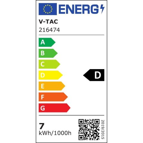 Tuba Świetlówka LED T8 V-TAC 7W 60cm Nano Plastic 140Lm/W VT-1607 3000K 1120lm 5 Lat Gwarancji Tuba Świetlówka LED T8 V-TAC 7W 60cm Nano Plastic 140Lm/W VT-1607 3000K 1120lm 5 Lat Gwarancji