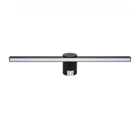 Oprawa Kinkiet Ścienny V-TAC 10W LED Czarny IP65 Lustro Obraz Łazienka VT-7022-B 4000K 1530lm