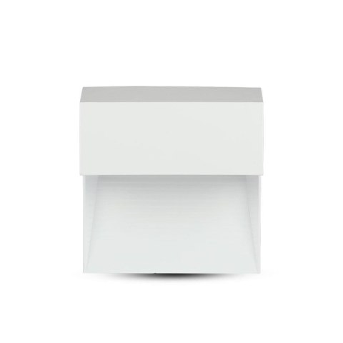 Oprawa Ścienna Elewacyjna 3W LED V-TAC Biała Kwadrat 230V IP65 VT-1172 3000K 70lm Oprawa Ścienna Elewacyjna 3W LED V-TAC Biała Kwadrat 230V IP65 VT-1172 3000K 70lm