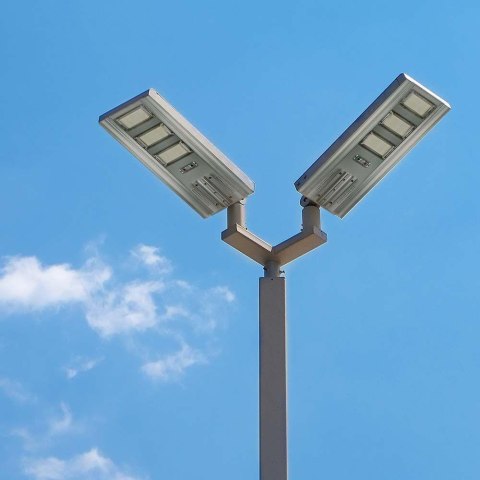 Oprawa Uliczna LED Solarna V-TAC 40W Czujnik ruchu, Pilot VT-30301ST 6500K 3500lm