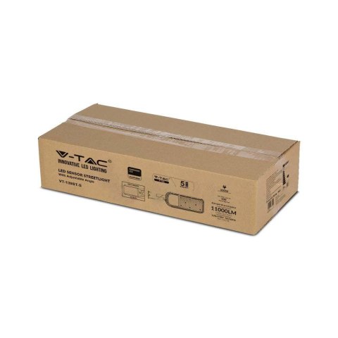 Oprawa Uliczna LED V-TAC SAMSUNG CHIP z regulacją i czujnikiem światła 150W 120Lm/W VT-169ST-S 6500K 16500lm 5 Lat Gwarancji