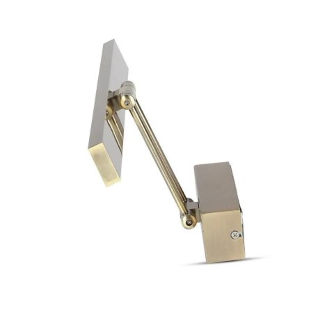 Oprawa V-TAC 9W LED nad Lustro Obraz Złoty 45cm VT-7009 4000K 350lm