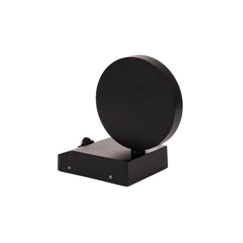 Projektor Oprawa Elewacyjna V-TAC 17W LED Czujnik Ruchu Okrągła Czarna IP65 VT-11020S 3000K 2520lm