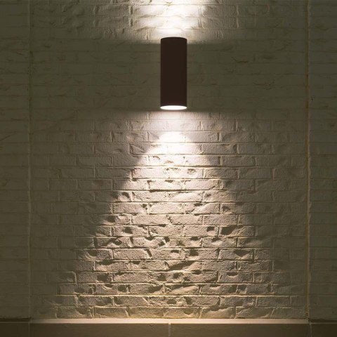 Kinkiet Ścienny Ogrodowy Elewacyjny V-TAC Góra Dół 2xGU10 Brąz Corten IP54 VT-11015-C Kinkiet Ścienny Ogrodowy Elewacyjny V-TAC Góra Dół 2xGU10 Brąz Corten IP54 VT-11015-C