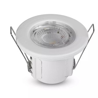 Oczko LED V-TAC SAMSUNG CHIP 5W Hermetyczne IP65 Ściemnialne Białe (Opak. 10szt) VT-885 3000K 440lm 5 Lat Gwarancji