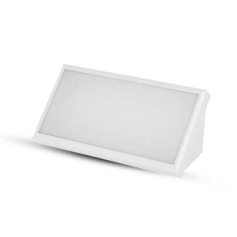 Oprawa Ścienna V-TAC 20W LED Ukośna Biała IP65 VT-8055 6400K 2045lm