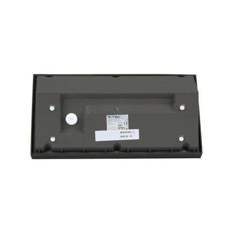 Oprawa Ścienna V-TAC 20W LED Ukośna Czarna IP65 VT-8055 6400K 2045lm