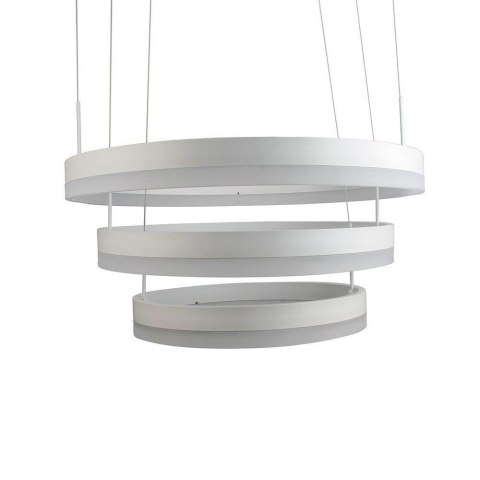 Oprawa Zwieszana LED V-TAC 82W Soft Light Chandelier Ściemnianie Biały VT-82-3-W-N 3000K 4550lm 3 Lata Gwarancji