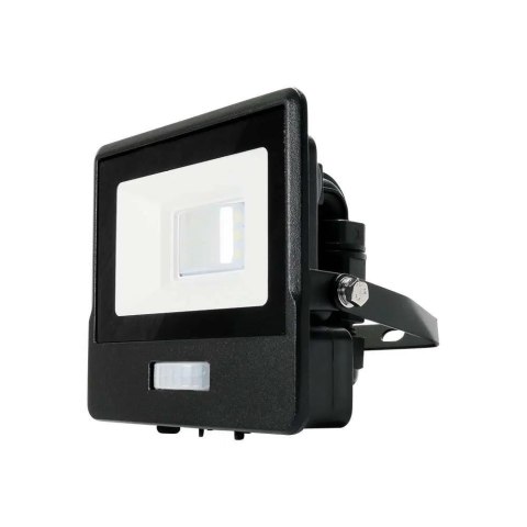 Projektor LED WiFi V-TAC 10W Czujnik Ruchu Czarny Z MUFĄ SMART Amazon Alexa Google Home VT-5191S RGB+3000K-6500K 725lm