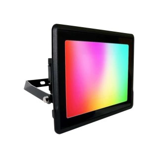 Projektor LED WiFi V-TAC 50W Czarny Z MUFĄ SMART Amazon Alexa Google Home VT-5185 RGB+3000K-6500K 3750lm