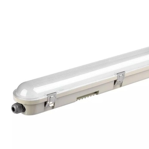 Oprawa Hermetyczna LED Awaryjna CNBOP Batertech SAMSUNG CHIP 36W 120cm 120Lm/W CL SS Clip VT-120136 6400K 4320lm