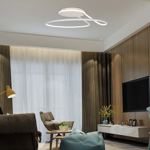 Oprawa Sufitowa V-TAC 24W LED Biała 250x160mm VT-7784 4000K 2560lm Oprawa Sufitowa V-TAC 24W LED Biała 250x160mm VT-7784 4000K 2560lm