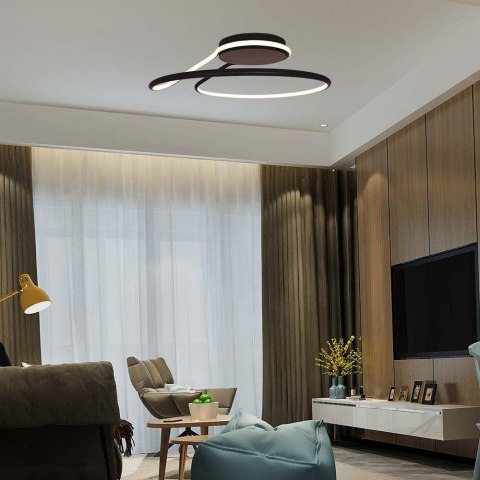Oprawa Sufitowa V-TAC 24W LED Czarna VT-7784 4000K 2560lm Oprawa Sufitowa V-TAC 24W LED Czarna VT-7784 4000K 2560lm