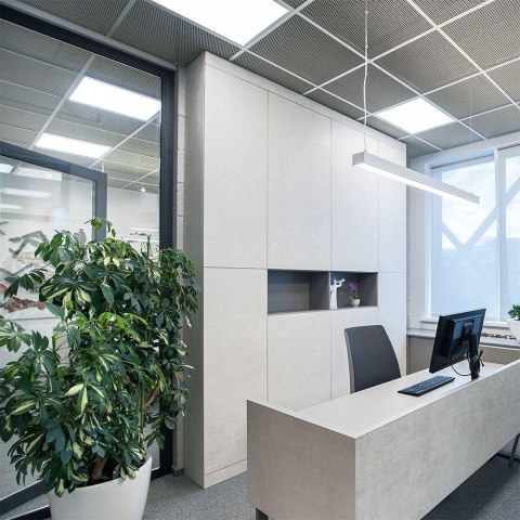 Panel LED Awaryjny CNBOP Batertech 40W 600x600 uniwersalny natynkowy/podtynkowy VT-6142 4000K 3200lm