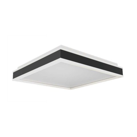 Plafon V-TAC 38W LED TRIAC 3w1 Czarny Kwadrat 40x40cm VT-7757-B 4000K 4000lm Plafon V-TAC 38W LED TRIAC 3w1 Czarny Kwadrat 40x40cm VT-7757-B 4000K 4000lm