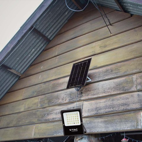 Projektor LED Solarny V-TAC 20W Pilot, AUTO, Timer IP65 VT-55300 4000K 2400lm Projektor LED Solarny V-TAC 20W Pilot, AUTO, Timer IP65 VT-55300 4000K 2400lm