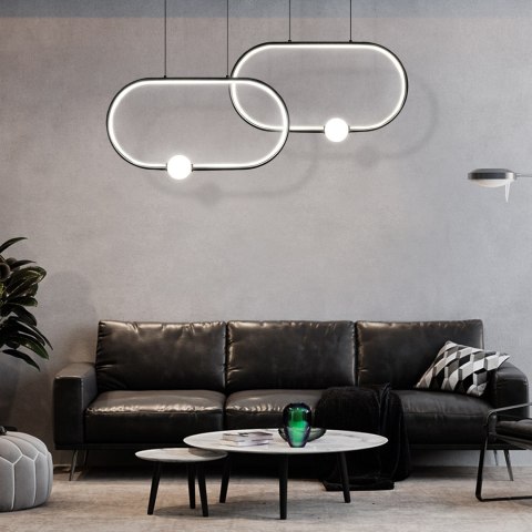 Lampa Led wisząca 48W 4000K DL-G08 NOLIO Lampa Led wisząca 48W 4000K DL-G08 NOLIO