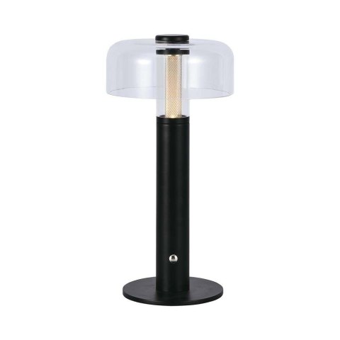 Lampka Biurkowa Nocna V-TAC 1W LED 30cm Ładowanie USB Ściemnianie Czarna VT-1049 3000K 100lm