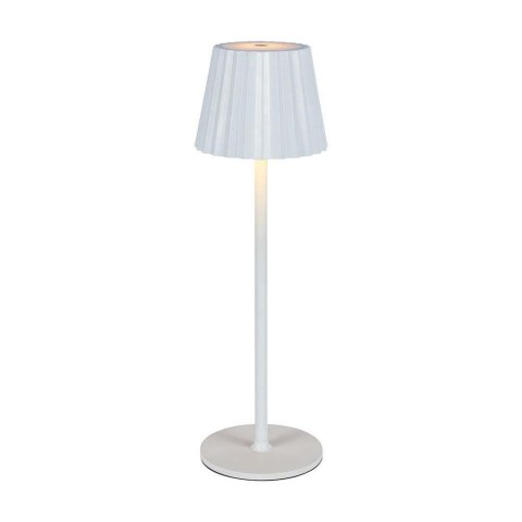 Lampka Biurkowa Nocna V-TAC 4W LED 37cm Ładowanie USB Ściemnianie Biała VT-1028 3000K-6000K 150lm