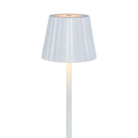 Lampka Biurkowa Nocna V-TAC 4W LED 37cm Ładowanie USB Ściemnianie Biała VT-1028 3000K-6000K 150lm