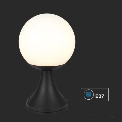 Oprawa Ogrodowa Kula V-TAC E27 Słupek 33cm Czarny MAT VT-1230 3 Lata Gwarancji Oprawa Ogrodowa Kula V-TAC E27 Słupek 33cm Czarny MAT VT-1230 3 Lata Gwarancji