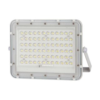 Projektor LED Solarny V-TAC 15W Pilot, AUTO, Timer, IP65 Biały VT-120W-W 4000K 1200lm